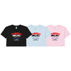 12 Jewelz Muay Thai Women's Cropped Shirts #8225 A