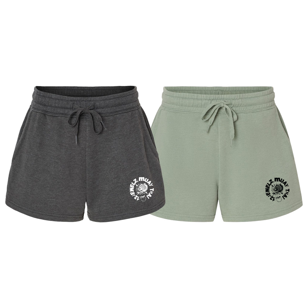 12 Jewelz Muay Thai Women's Sweatshorts #8225 A