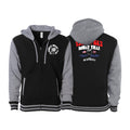 12 Jewelz Muay Thai Varsity Zip-Up Hoodies #8225 B