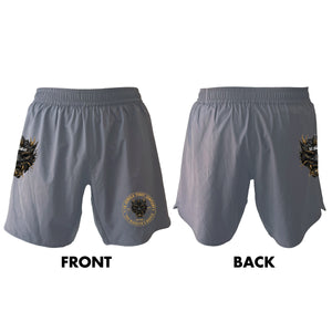 12 Jewelz Muay Thai Grey Shorts 2.0 #8225 H