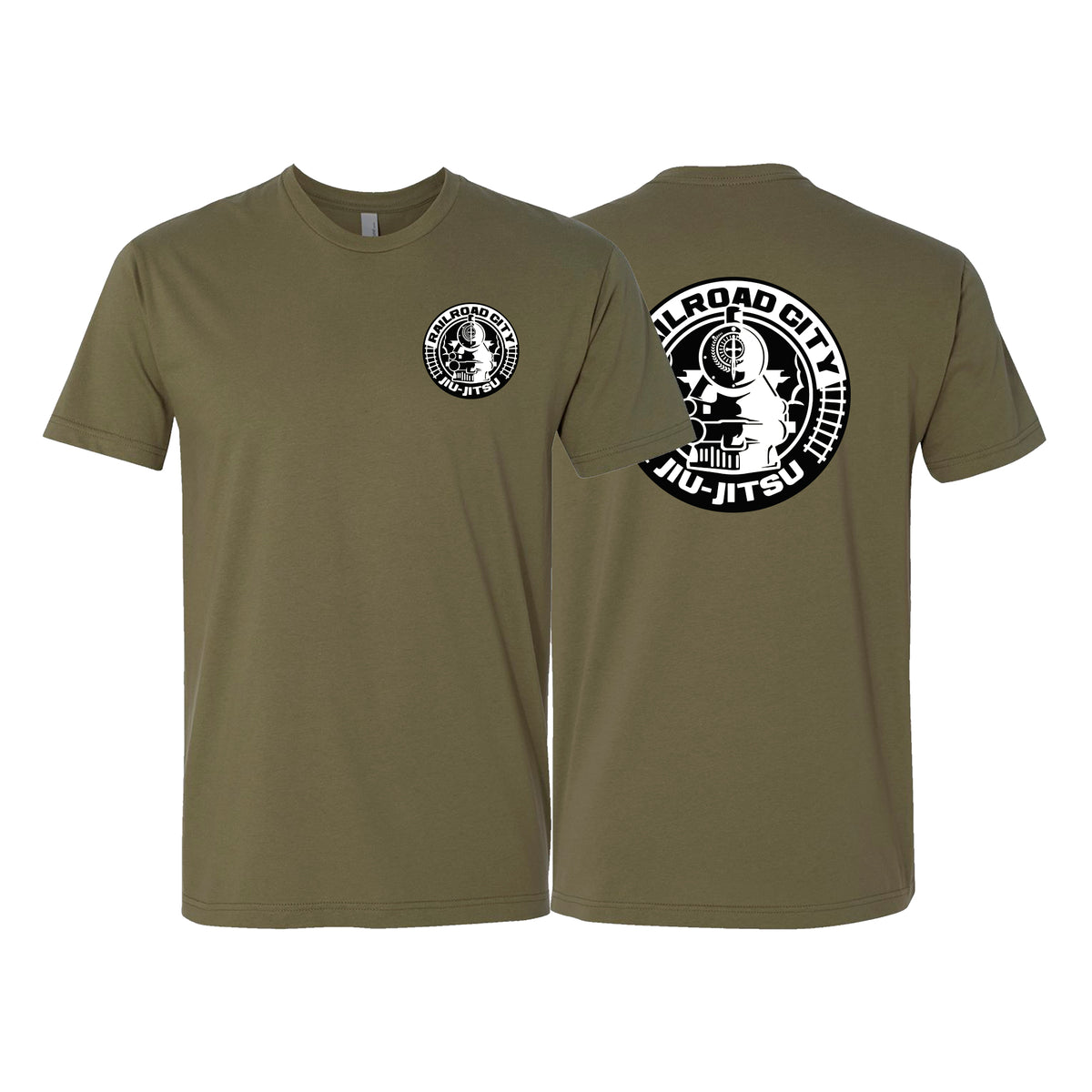 Railroad City Jiu Jitsu Next Level Adult Shirts #8231 A