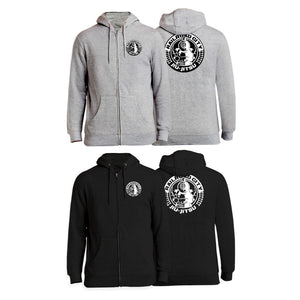 Railroad City Jiu Jitsu Zip-Up Hoodies #8231 A