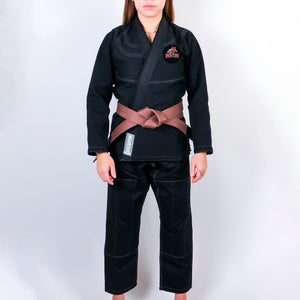 Red Fox Brazilian Jiu-Jitsu Academy Women's Gi - Black #182 A