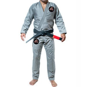 Red Fox Brazilian Jiu-Jitsu Academy Kids Gi - Gray #182 A