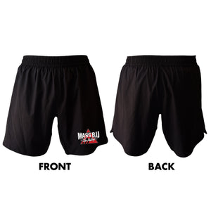 Mass BJJ The Valley All Black Shorts 2.0 #8237 A