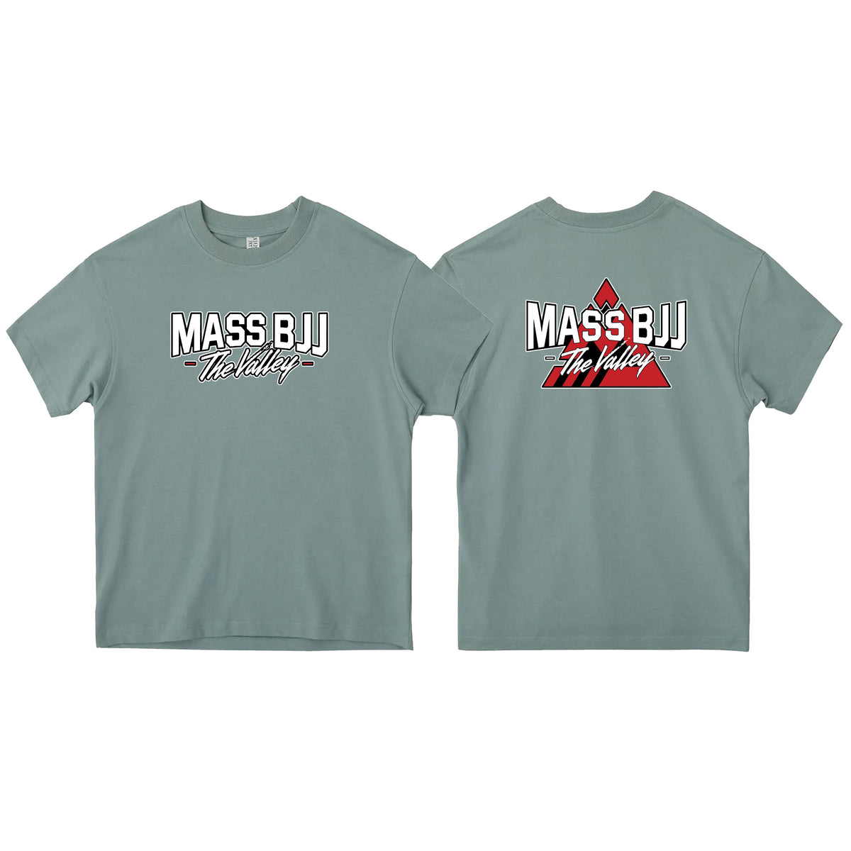Mass BJJ The Valley Oversized Adult Shirts #8237 A