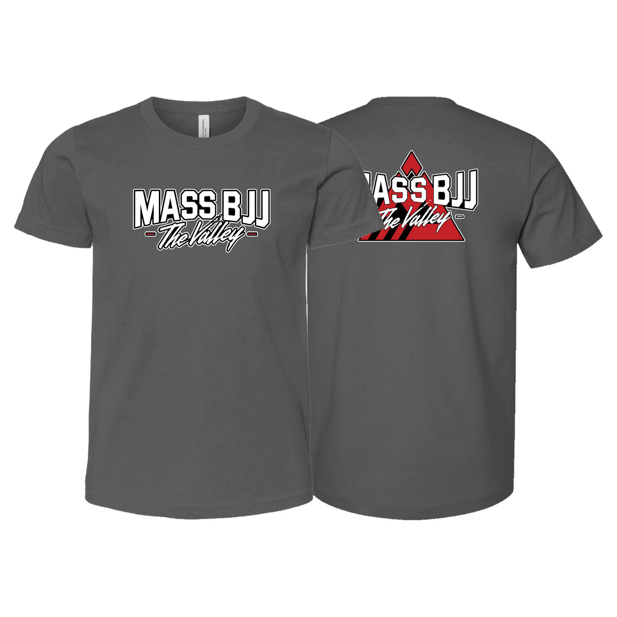 Mass BJJ The Valley Kids Shirts #8237 A