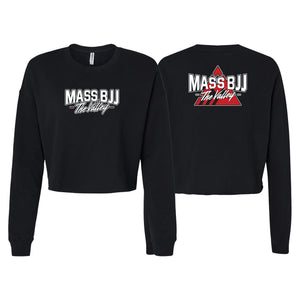 Mass BJJ The Valley Women's Cropped Crewneck Sweatshirt #8237 A