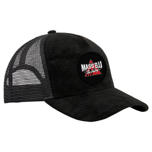 Mass BJJ The Valley Suede Trucker Hat #8237 A
