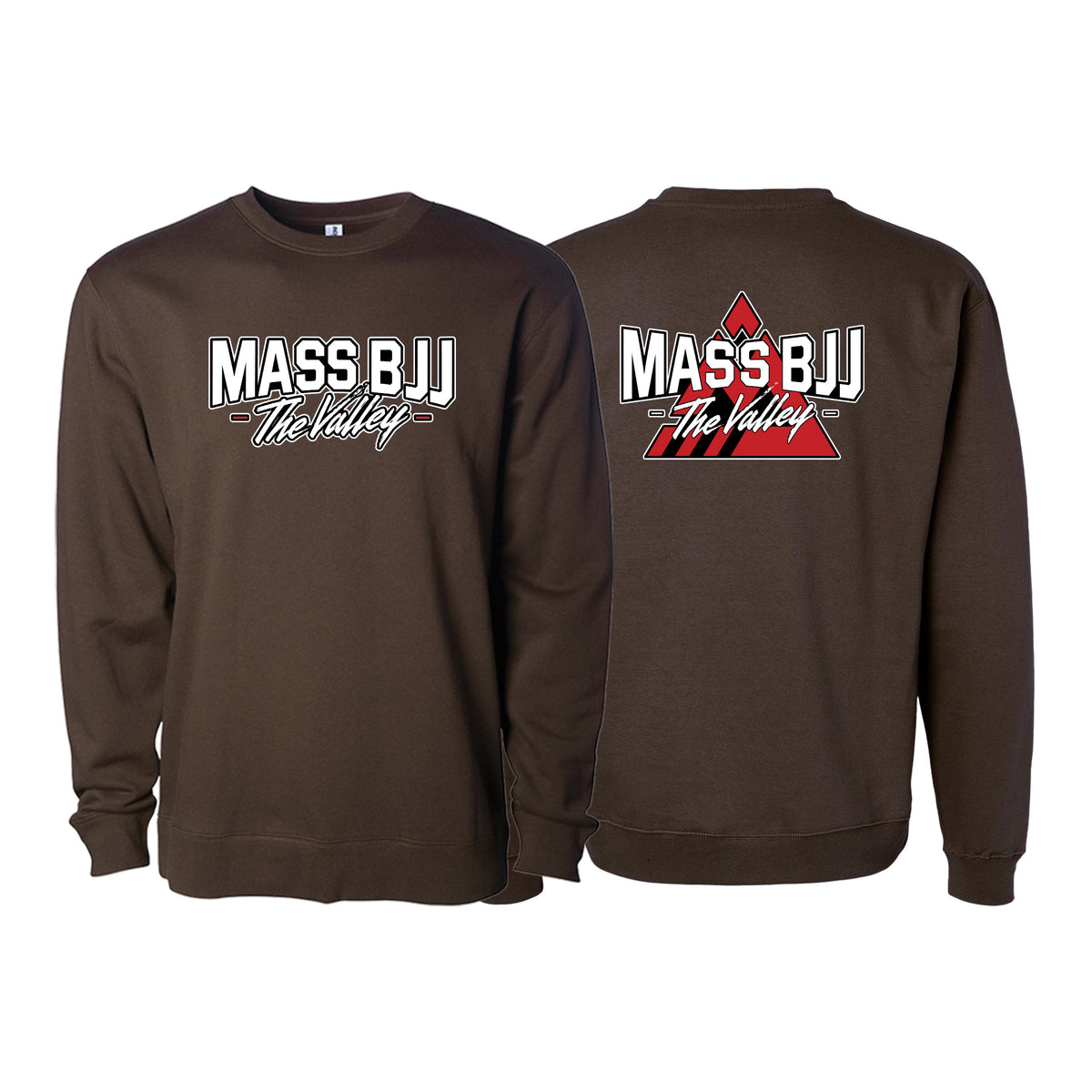 Mass BJJ The Valley Crewneck Sweatshirt #8237 A