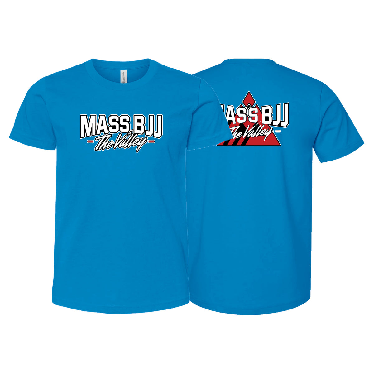 Mass BJJ The Valley Kids Shirts #8237 A