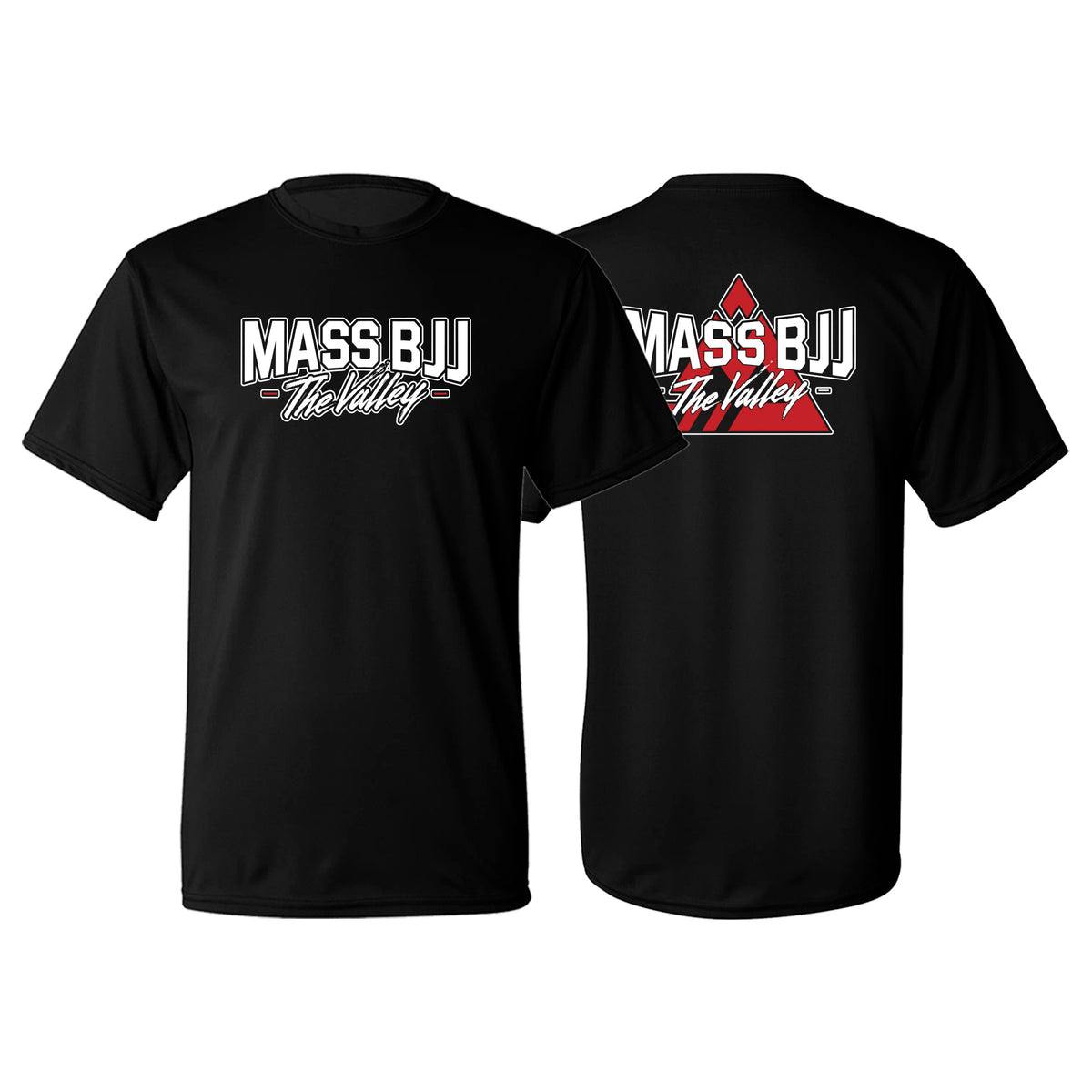 Mass BJJ The Valley Dry Fit Shirts #8237 A