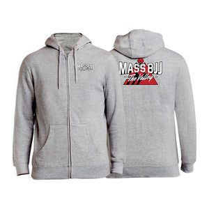 Mass BJJ The Valley Zip-Up Hoodies #8237 B