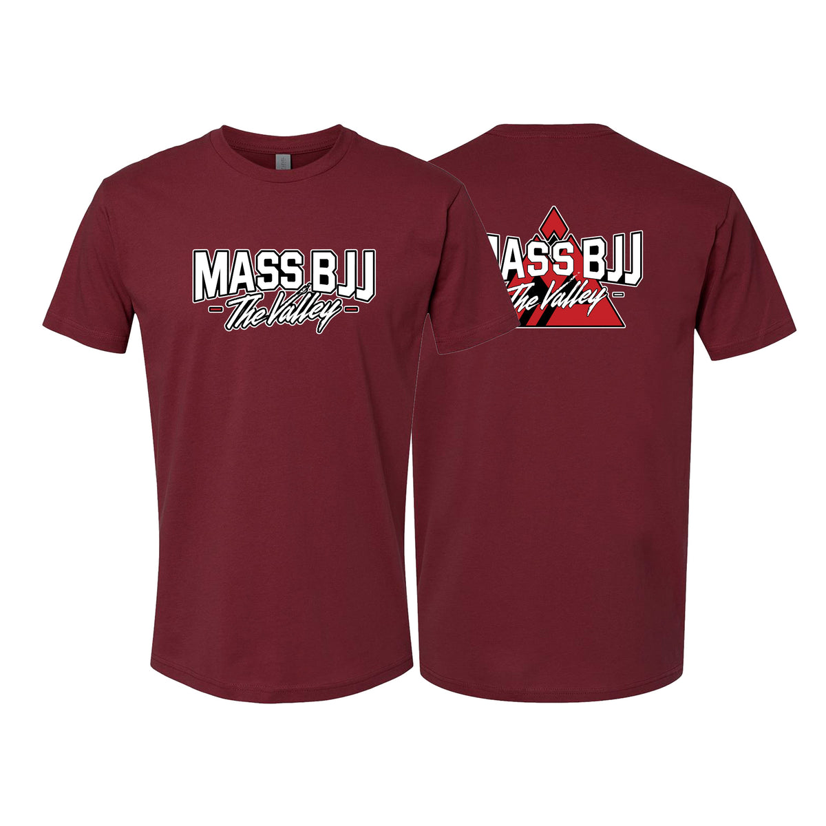 Mass BJJ The Valley Next Level Adult Shirts #8237 A