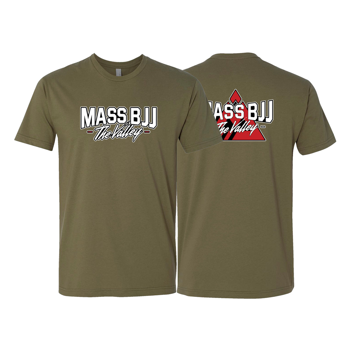 Mass BJJ The Valley Next Level Adult Shirts #8237 A