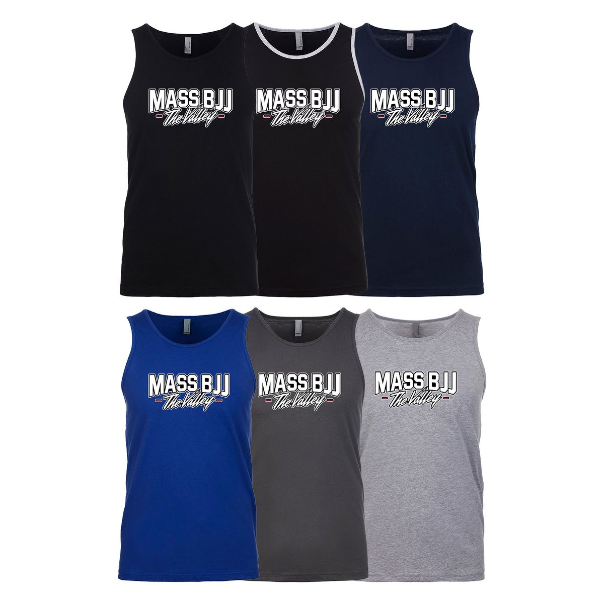 Mass BJJ The Valley Next Level Tank Tops #8237 A