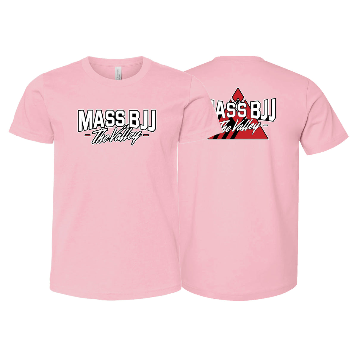 Mass BJJ The Valley Kids Shirts #8237 A