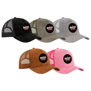 Mass BJJ The Valley Suede Trucker Hat #8237 A