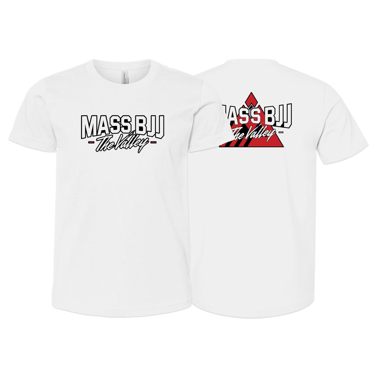 Mass BJJ The Valley Kids Shirts #8237 A