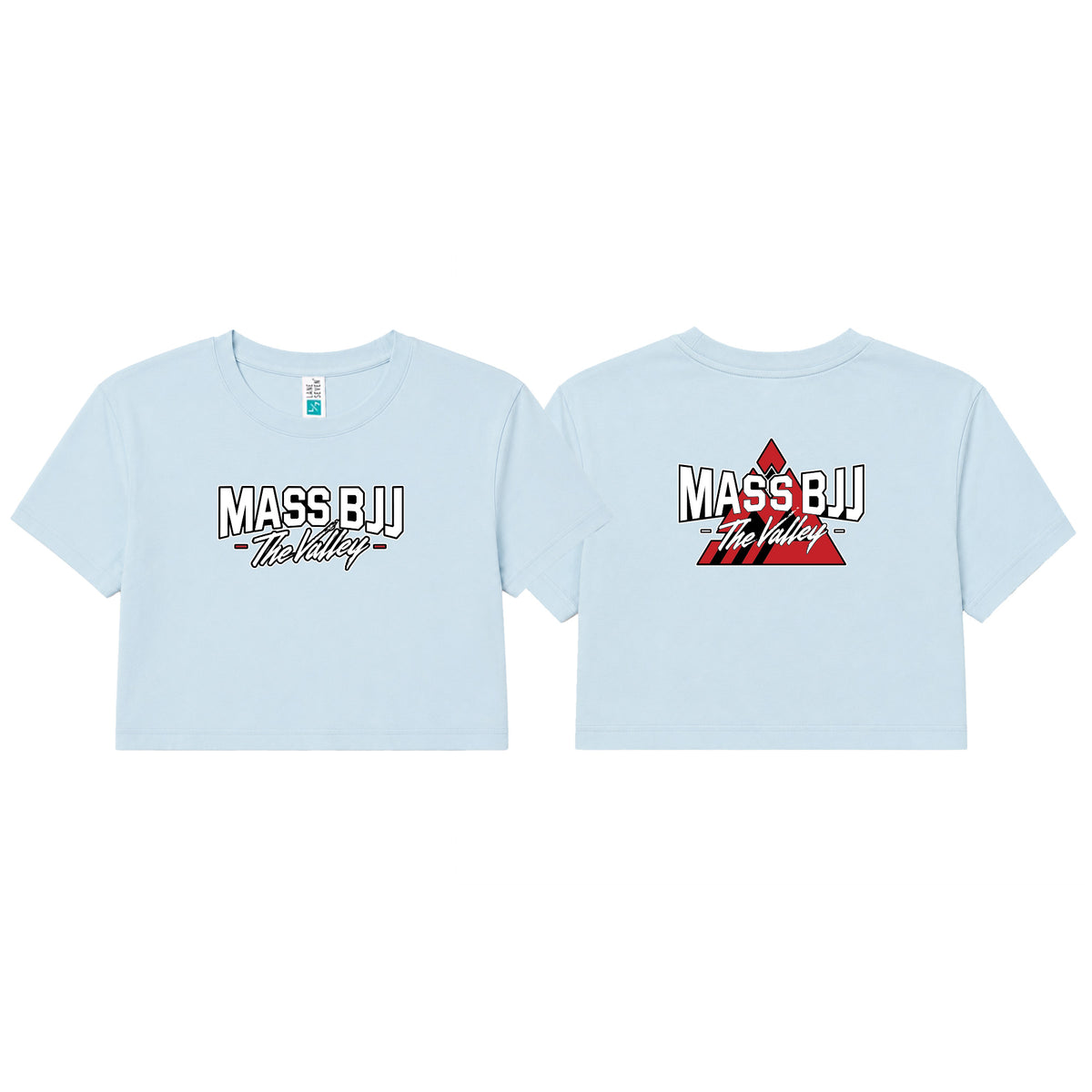 Mass BJJ The Valley Women's Cropped Shirts #8237 A