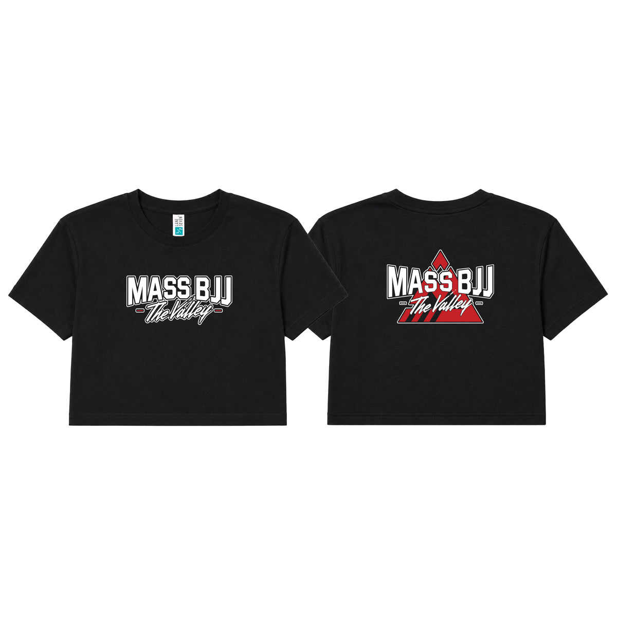 Mass BJJ The Valley Women's Cropped Shirts #8237 A