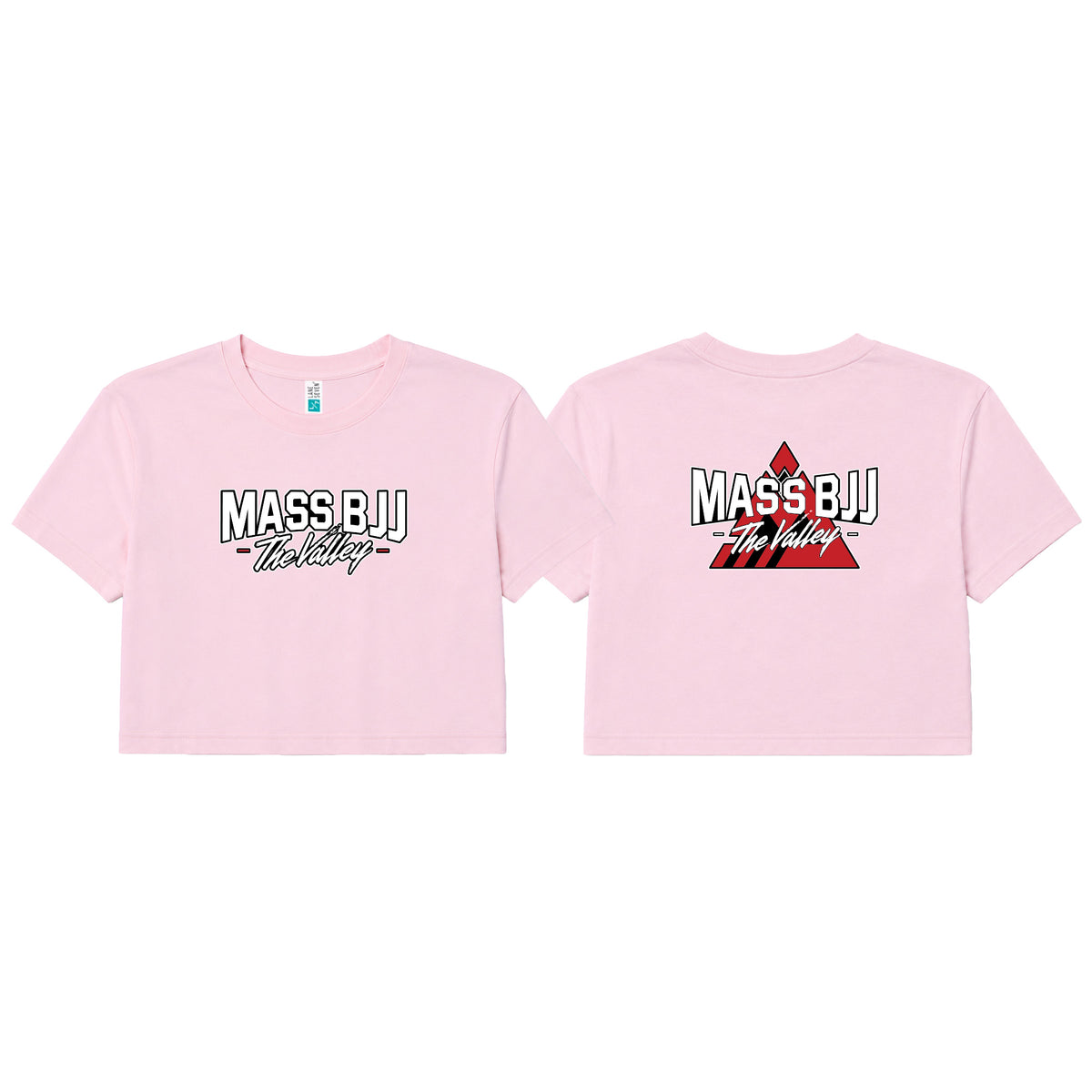 Mass BJJ The Valley Women's Cropped Shirts #8237 A