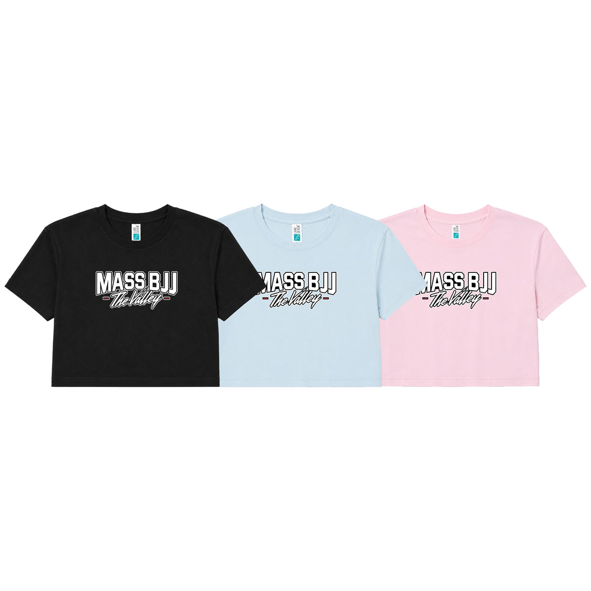 Mass BJJ The Valley Women's Cropped Shirts #8237 A