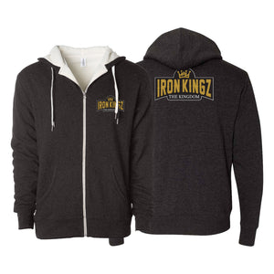 Iron Kingz Sherpa Lined Zip-Up Hoodie #8229 B