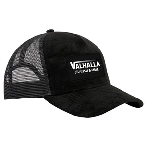 Valhalla Martial Arts Suede Trucker Hat #8249 A