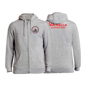 Valhalla Martial Arts Zip-Up Hoodies #8249 A