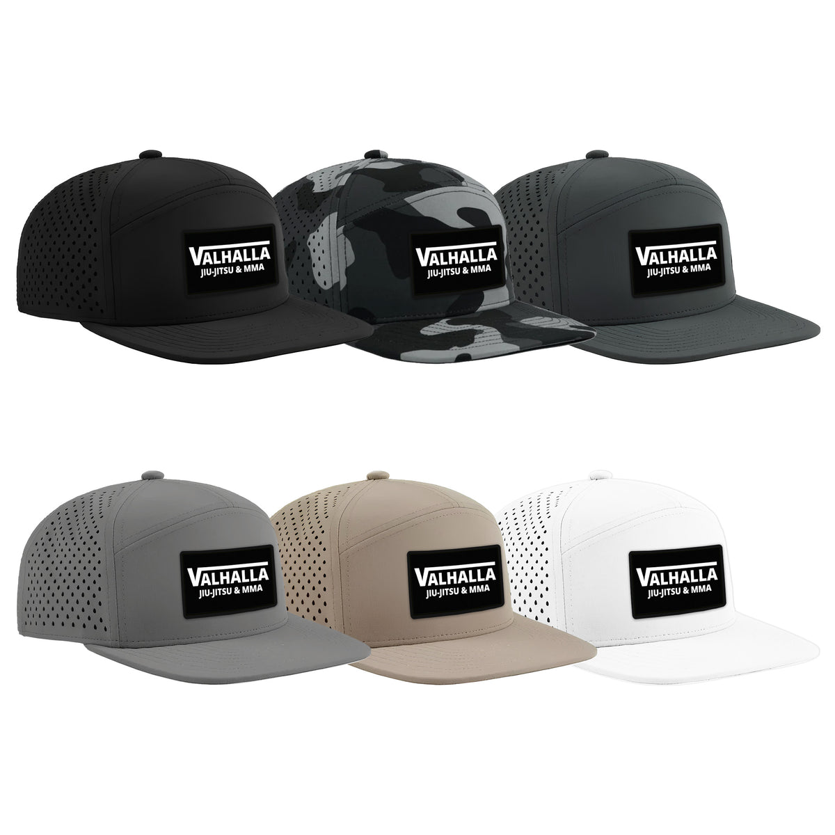 Valhalla Martial Arts Academy Perforated Hats #8249 A