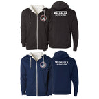 Valhalla Martial Arts Sherpa Lined Zip-Up Hoodie #8249 D