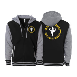 Triton Fight Center Varsity Zip-Up Hoodies #8235 A