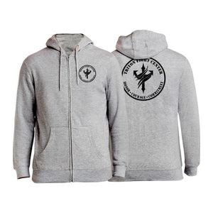 Triton Fight Center Zip-Up Hoodies #8235 A