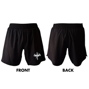 Triton Fight Center All Black Shorts 2.0 #8235 C