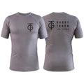 GTJJ Gray Rash Guards Short Sleeve #8268 A