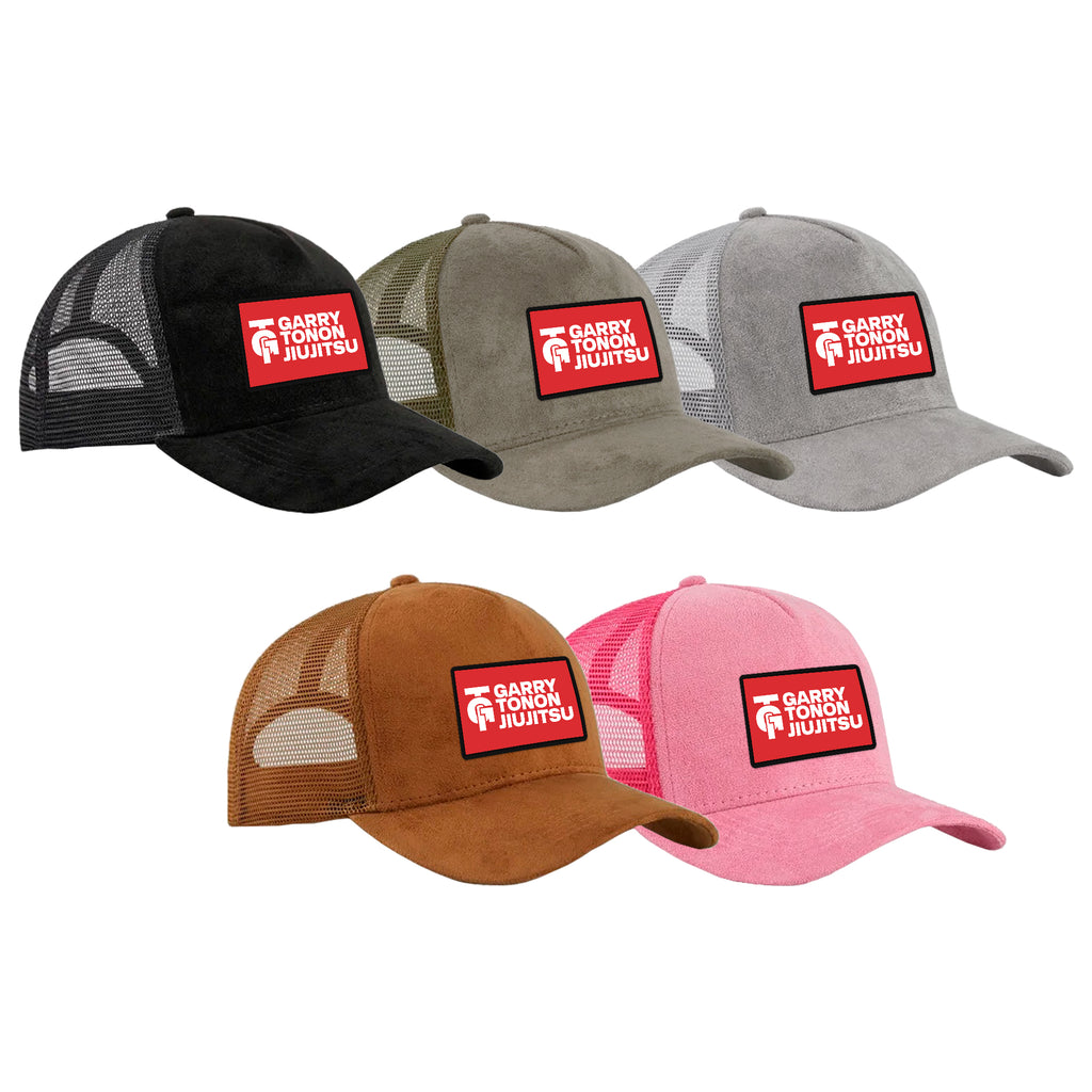 GTJJ Suede Trucker Hat #8268 G