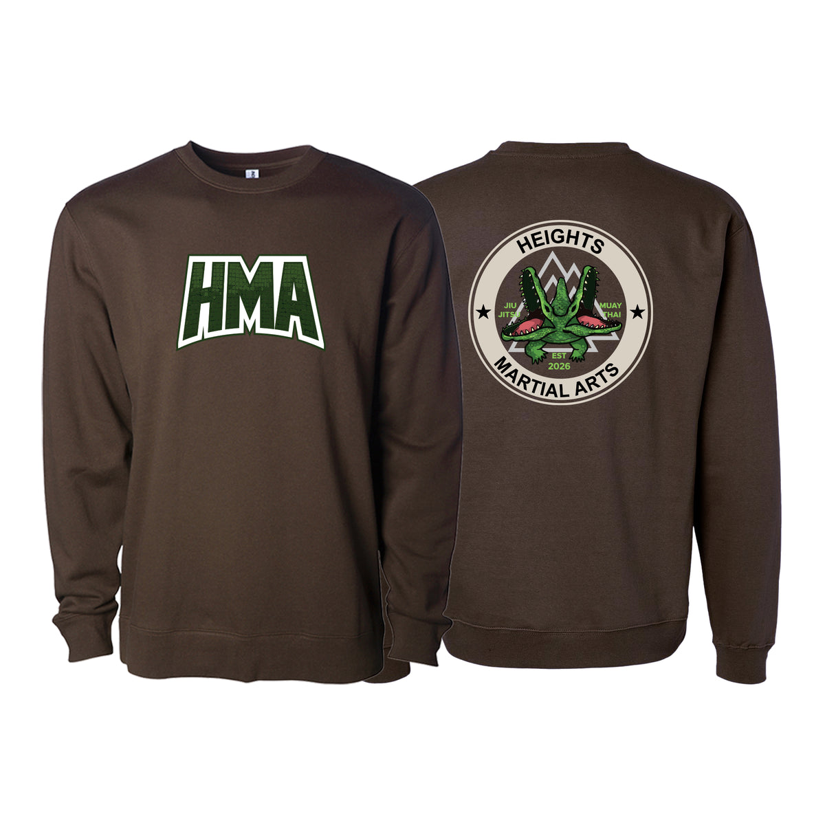 Heights Martial Arts Crewneck Sweatshirt #8242 A