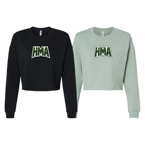 Heights Martial Arts Women's Cropped Crewneck Sweatshirt #8242 A