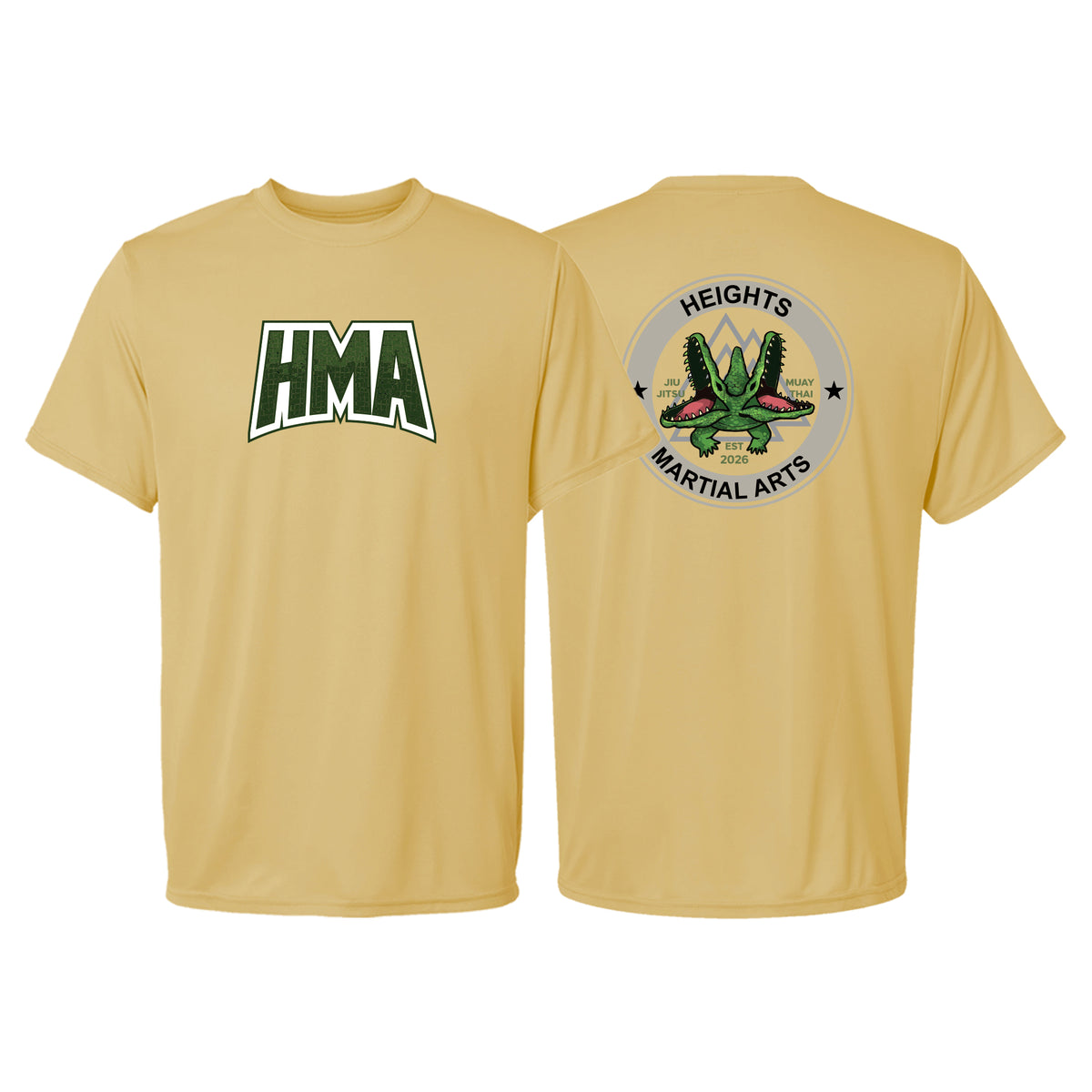 Heights Martial Arts Dry Fit Shirts #8242 A