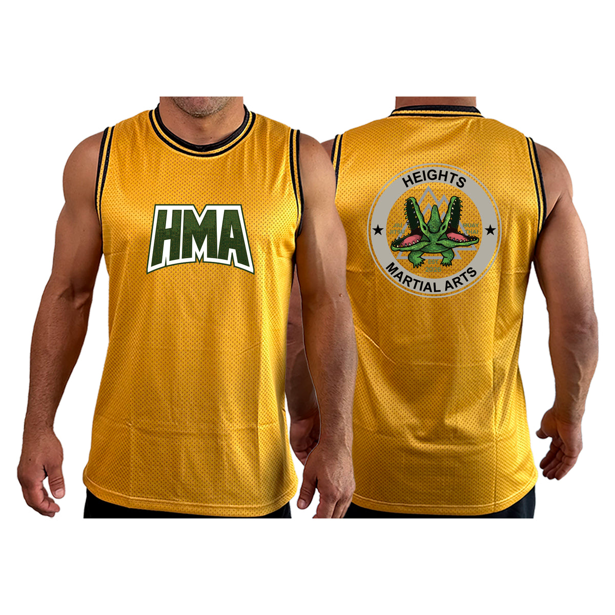 Heights Martial Arts Basketball Jerseys #8242 A