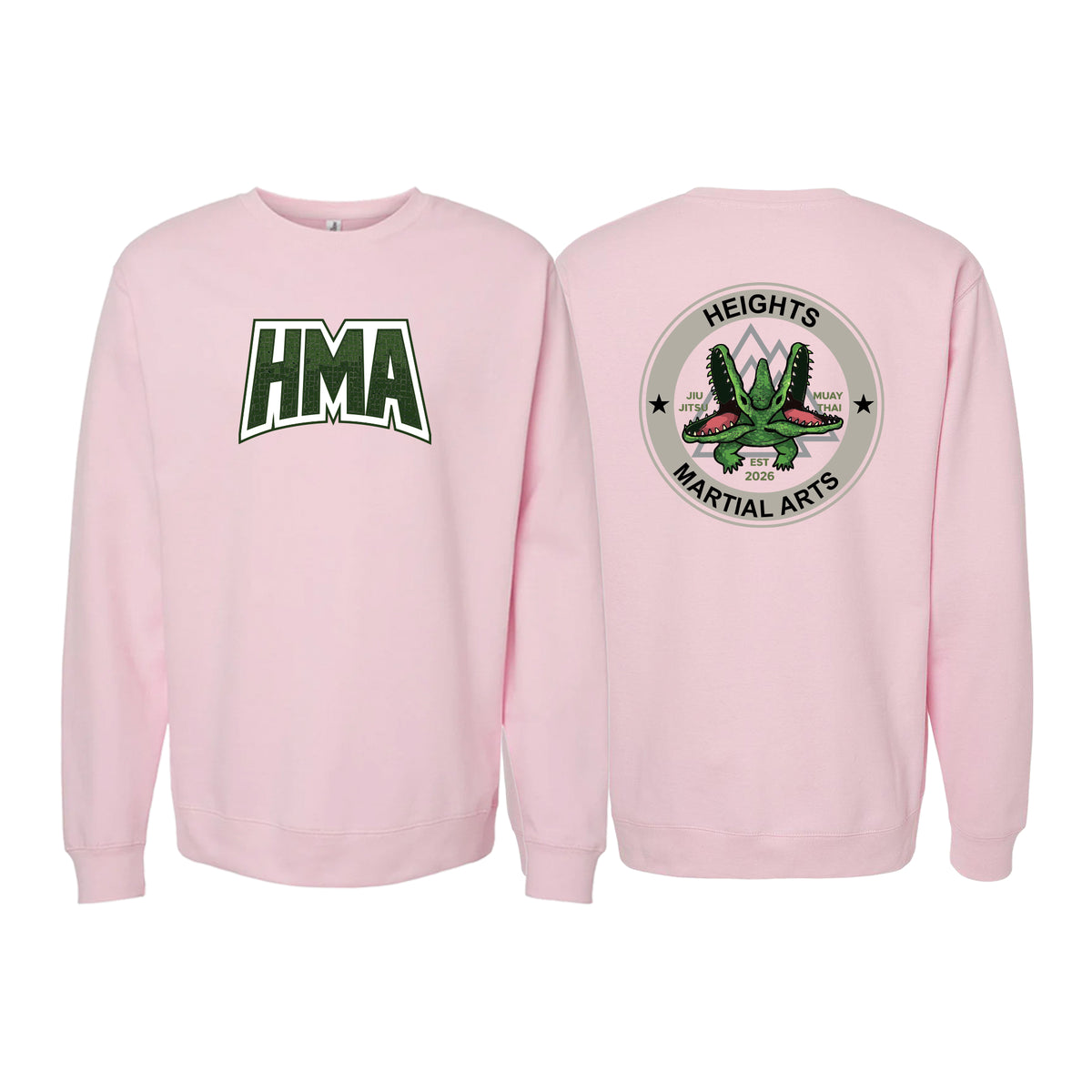 Heights Martial Arts Crewneck Sweatshirt #8242 A