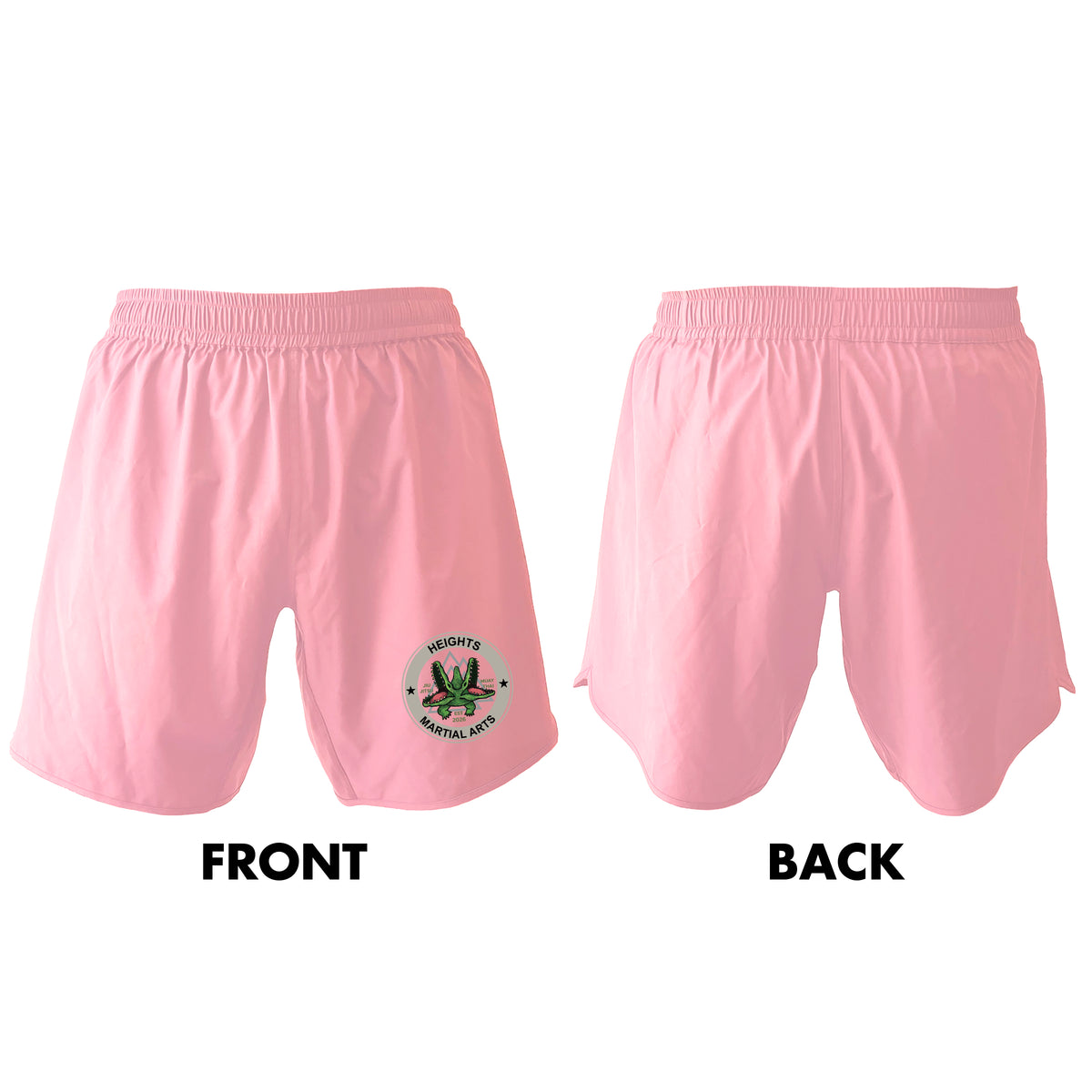 Heights Martial Arts Pink Shorts 2.0 #8242 A