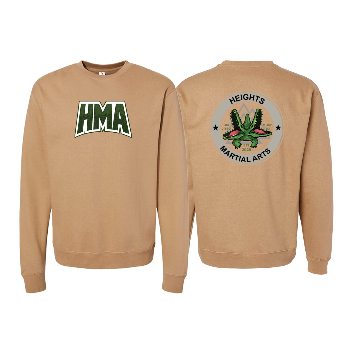 Heights Martial Arts Crewneck Sweatshirt #8242 A