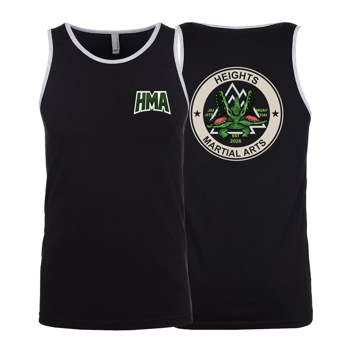 Heights Martial Arts Next Level Tank Tops #8242 B