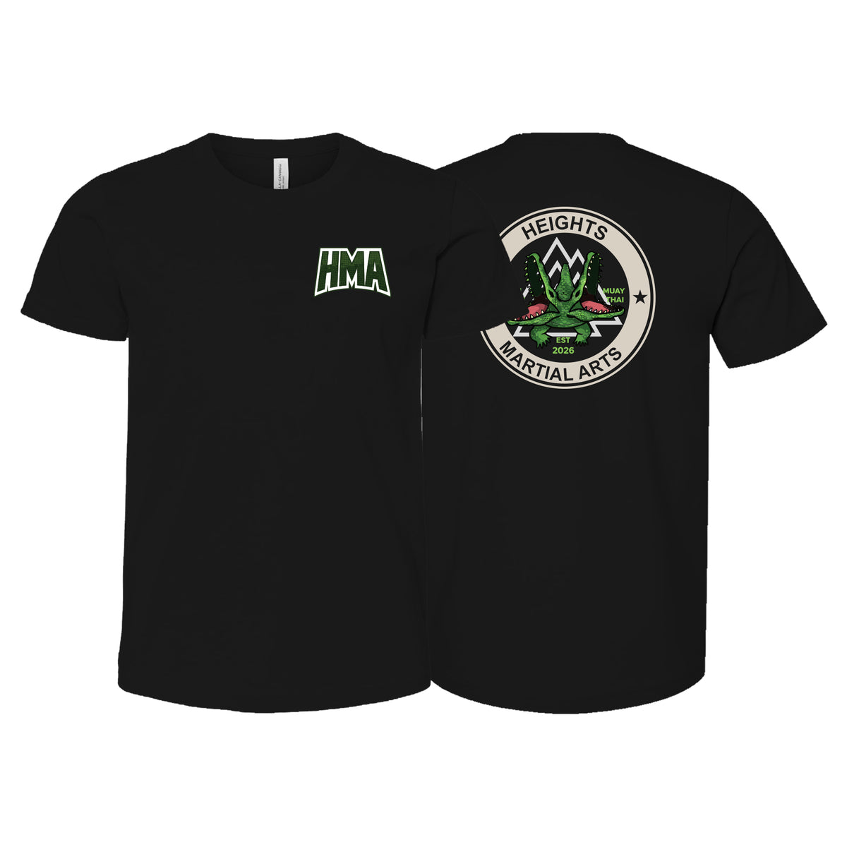 Heights Martial Arts Kids Shirts #8242 B