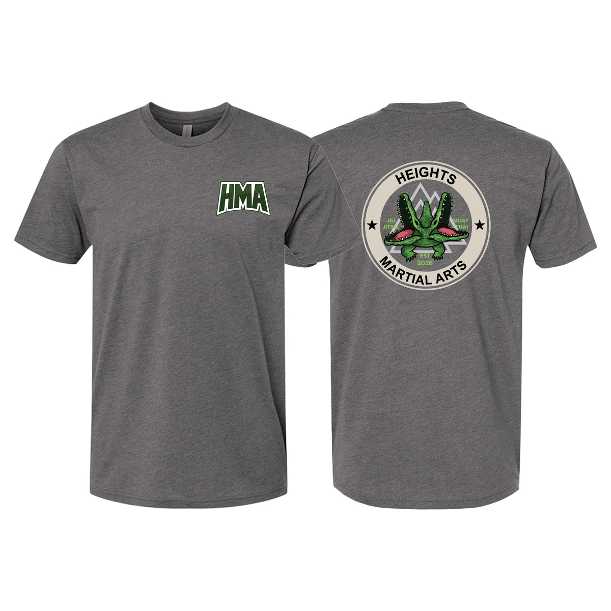 Heights Martial Arts Next Level CVC Shirt #8242 B