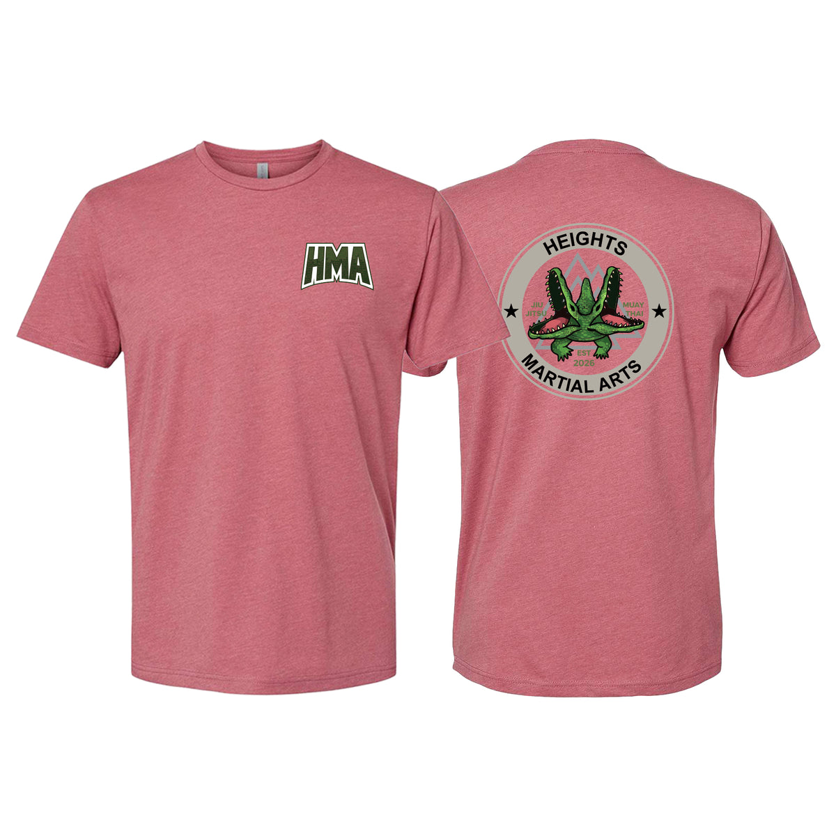 Heights Martial Arts Next Level CVC Shirt #8242 B