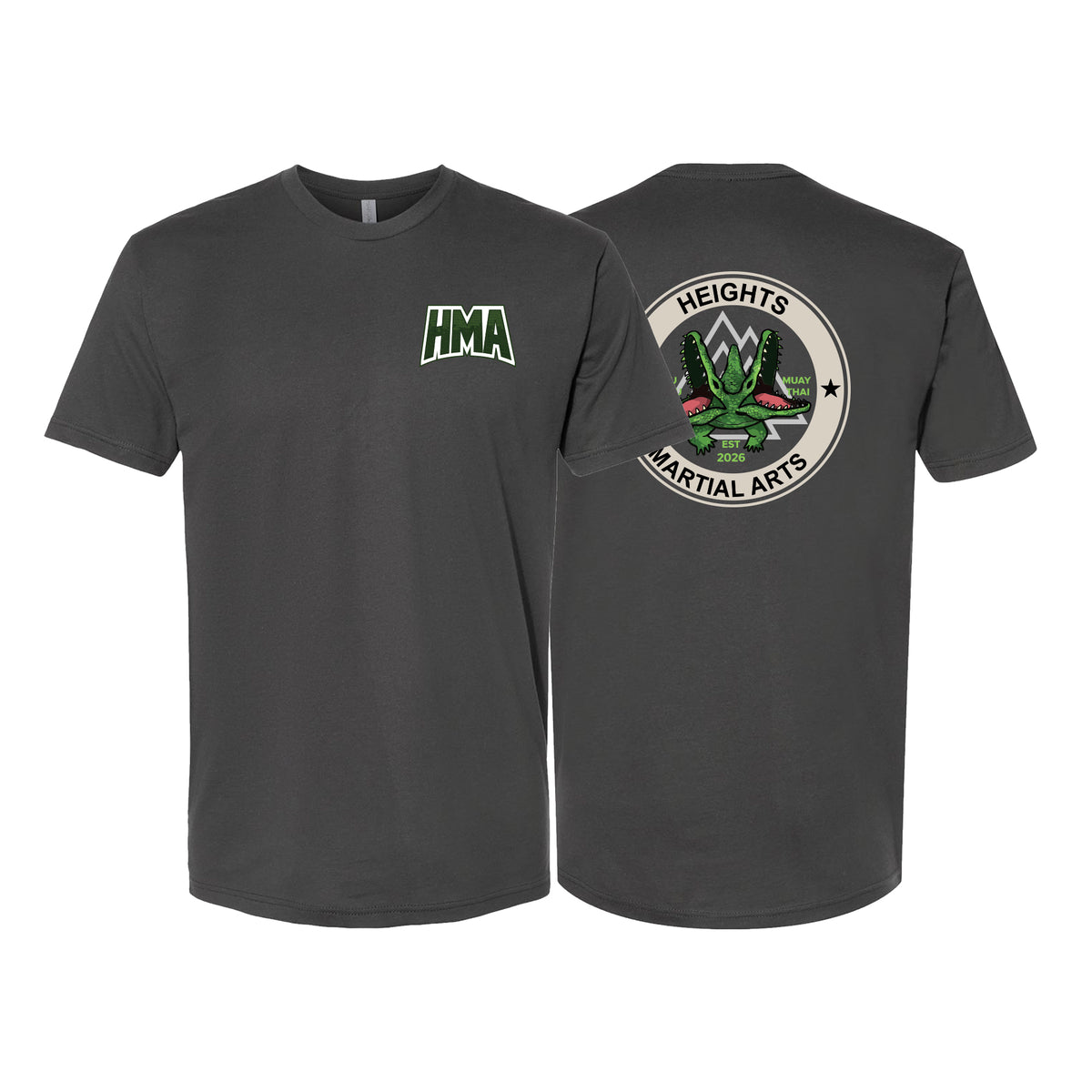 Heights Martial Arts Next Level Adult Shirts #8242 B