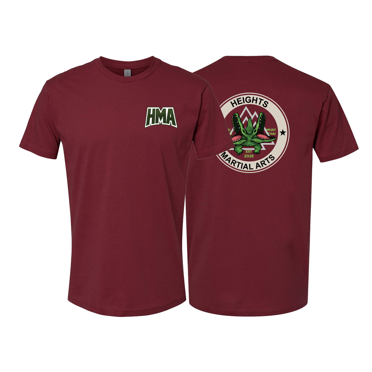 Heights Martial Arts Next Level Adult Shirts #8242 B